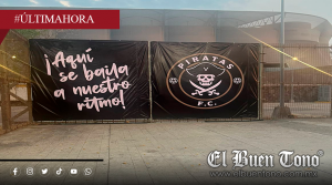 El estadio de futbol Luis de la Fuente ya se viste de “Pirata”