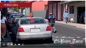 Inspector de Comercio de Orizaba desata indignación por agresión a ciudadano en plena vía pública