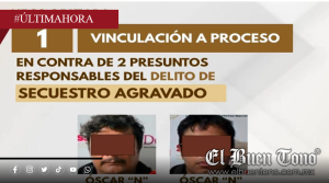 Vinculan a proceso a dos personas por secuestro agravado en la región de Orizaba; Víctimas permanecen bajo resguardo