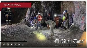 Rescatan con vida a segundo minero tras 13 días atrapado en mina Santa Fe en Sinaloa