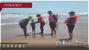 Localizan a tres menores extraviados en playas de Veracruz durante operativo de Semana Santa