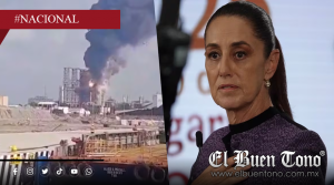 Incendio en Dos Bocas fue controlado en dos horas; no hubo daños ni lesionados: Sheinbaum