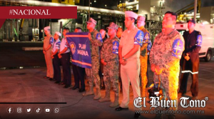 Marina despliega 100 elementos tras incendio en la Refinería Dos Bocas