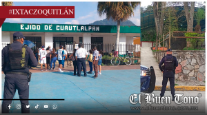 CONCLUYE SIN INCIDENTES ELECCIÓN DE AGENTES MUNICIPALES EN IXTACZOQUITLÁN