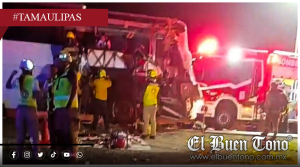 Fatal accidente en carretera Zaragoza-Monterrey: Autobús de Veracruz deja 2 muεrt0s y hospitalizados