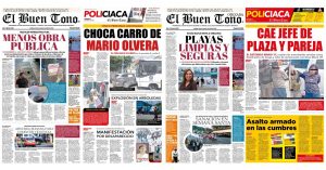 Las portadas de hoy en El Buen Tono, 02 abril 2026