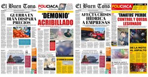 Las portadas de hoy en El Buen Tono, 06 abril 2026