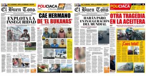 Las portadas de hoy en El Buen Tono, 20 abril 2026