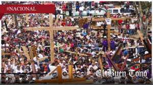 Pasión de Cristo en Iztapalapa reúne a casi 3 millones de asistentes