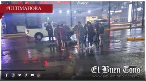 Atr0pellan a peatón frente a Plaza Shangri-La