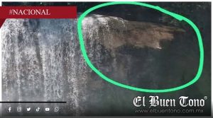 Se desprende parte de las Cascadas de Agua Azul en Chiapas sin dejar heridos