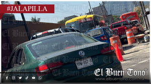 Caos vial en Jalapilla exhibe fallas en decisión oficial