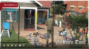 @taqve en guardería de Kampala deja 4 niños mvert0s