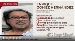 Localizan en Nuevo León a hombre originario de Orizaba; autoridades buscan a sus familiares