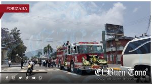 Despiden con honores al comandante Manuel Jiménez Cadenas, pilar de Bomberos en Orizaba