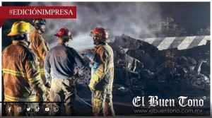 Arde tráiler; traía línea blanca; OPERADOR RESULTA LESIONADO