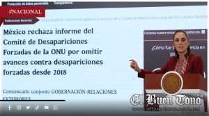 Informe de la ONU sobre desapariciones en México genera tensión