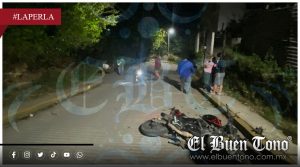 Motociclista termina con mvert3 cerebral tras choque