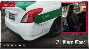 Roban taxi tras altercado; persecución deja daños y una joven detenida en la zona de Araucarias