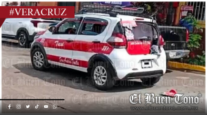 As3s1n4n a taxista en pleno centro de San Andrés Tuxtla