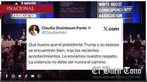 Sheinbaum reacciona a incidente en Washington y envía mensaje a Donald Trump