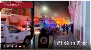 Se incendia local en la avenida Independencia en Veracruz