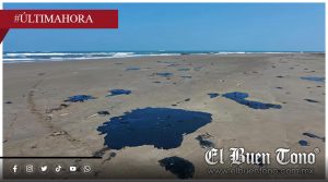 Exigen sanción y contención real tras derrame de Pemex en el Golfo