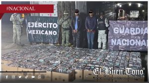 Incautan tractocamión con casi mil 900 kilos de dr0ga en Sonora; detienen a dos personas