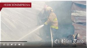 Arde carpintería en Cuitláhuac; por cortocircuito