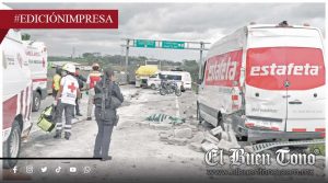 ¡Queda en el ponche! Un elemento de auxilio vial lesionado