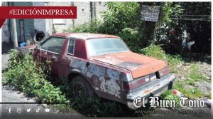 ‘EL Gavilán’ protege unidades abandonadas; BANQUETAS SECUESTRADAS POR FIERROS