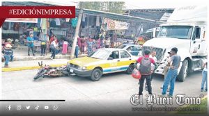 Carambola en el tianguis; desorden de Rosales