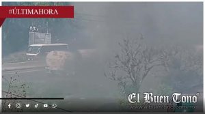 Incendio de pipa genera intensa movilización en la autopista Maltrata–Ciudad Mendoza