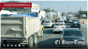 Atrapados en la autopista; OMITE CAPUFE ALERTAR CONDUCTORES