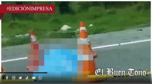 Motociclista muɛrɛ arr0llado; conductor responsable huye