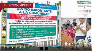 Centro de Salud cancela servicios; afecta a decenas de usuarios