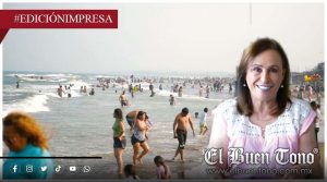 Veracruz está de moda; supervisa Rocío Nahle limpieza de playas
