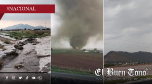 Tornado y granizada sorprenden a pobladores de Cuyoaco, Puebla