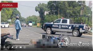 Motociclista resulta gravemente herido en choque en la desviación a Omealca; fue trasladado de urgencia a hospital de Córdoba
