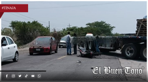 Muεre mecánico de motos tras choque en la carretera La Tinaja–Moralito