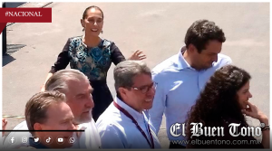 “Todos son muy buenos”, dice CSP tras reacomodo en su equipo y estructura política