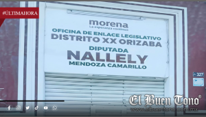 Con cortinas abajo, oficina de diputada en Orizaba desata reclamos por abandono ciudadano