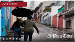 Emiten Aviso Especial en Veracruz por frente frío 50; este lunes se intensifican lluvias y Norte