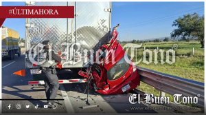 Dos muεrtos y un lesionado tras choque por alcance en la autopista México–Puebla