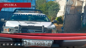 Padre e hijo son detenidos en Calpulalpan mientras desmantelaban tráiler y camioneta robados