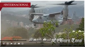 Helicópteros militares sobrevuelan Caracas durante simulacro en embajada de EU