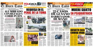 Las portadas de hoy en El Buen Tono, 27 mayo 2026