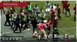 Se desata batalla campal en Final Sub-19 tras agresión a Luis Michel