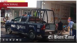 Fuerte operativo policiaco en Elektra causa alarma en el centro de Veracruz