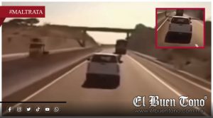 VIDEO|Trailero evade emboscada y frustra intento de asalto en la autopista Puebla-Orizaba